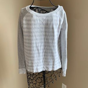 Merona Lightweight Striped Sweatshirt